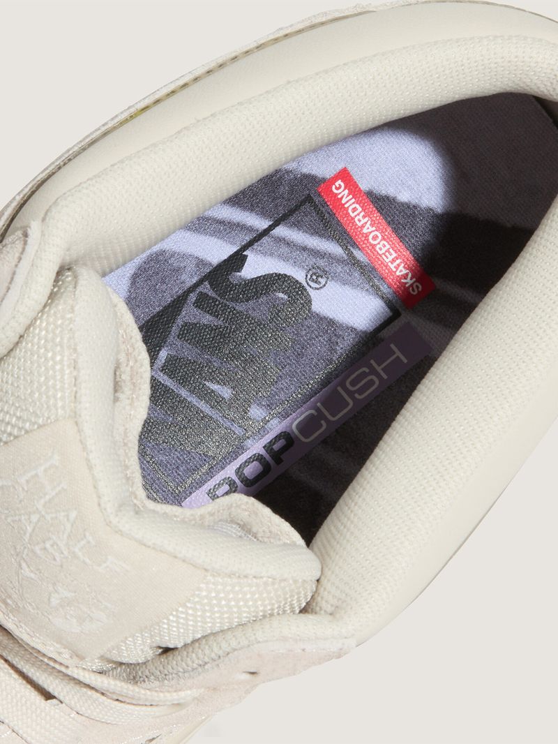 Zapatilla Hombre Skate Half Cab Blanco Vans