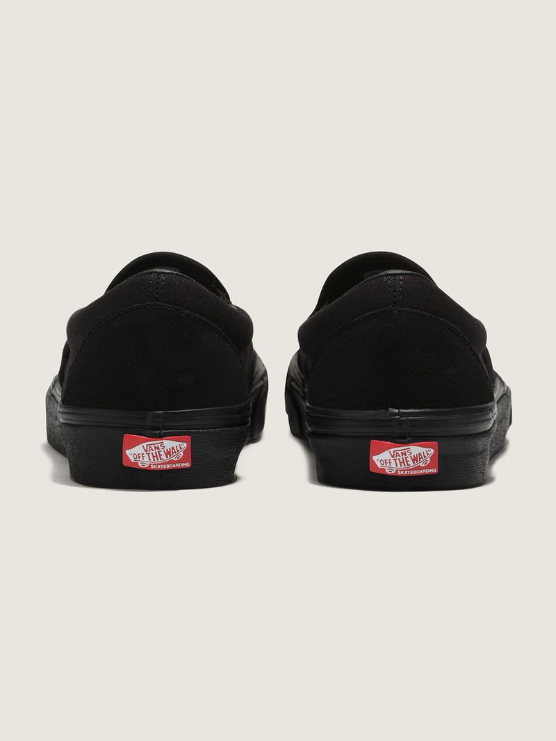 Zapatilla Adulto Skate Slip On Negro Vans