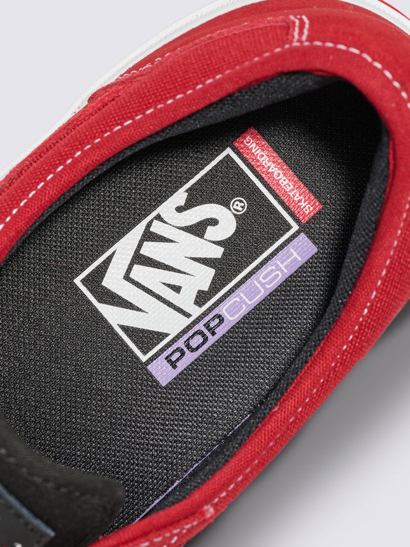 Zapatilla Hombre Skate Curren Caples Rojo Vans