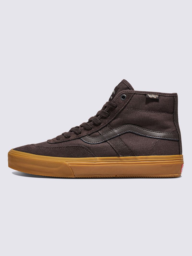 Zapatilla Adulto Skate Crockett High Café Vans