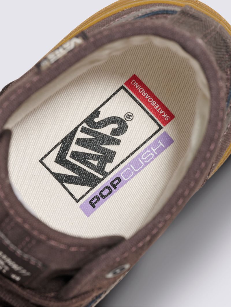 Zapatilla Adulto Skate Crockett High Café Vans