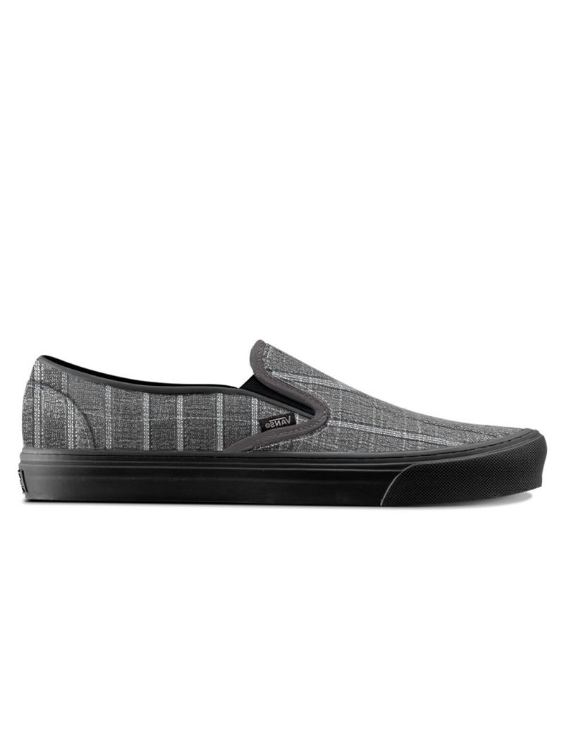 Zapatilla Hombre Premium Slip On Gris Vans