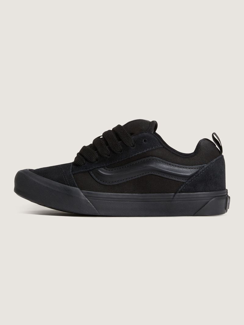 Zapatilla Junior (8 a 14 años) Knu Skool Negro Vans