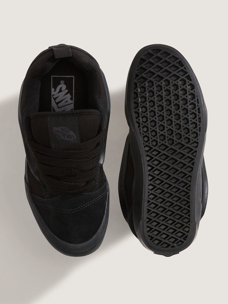 Zapatilla Junior (8 a 14 años) Knu Skool Negro Vans