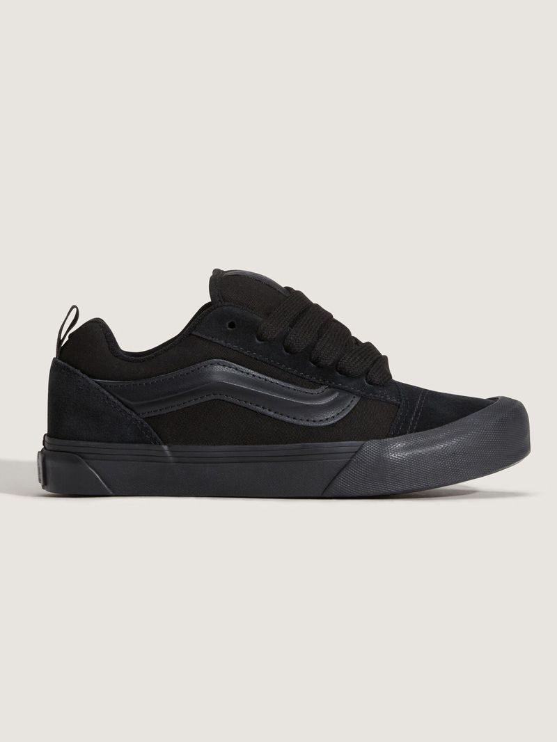 Zapatilla Junior (8 a 14 años) Knu Skool Negro Vans