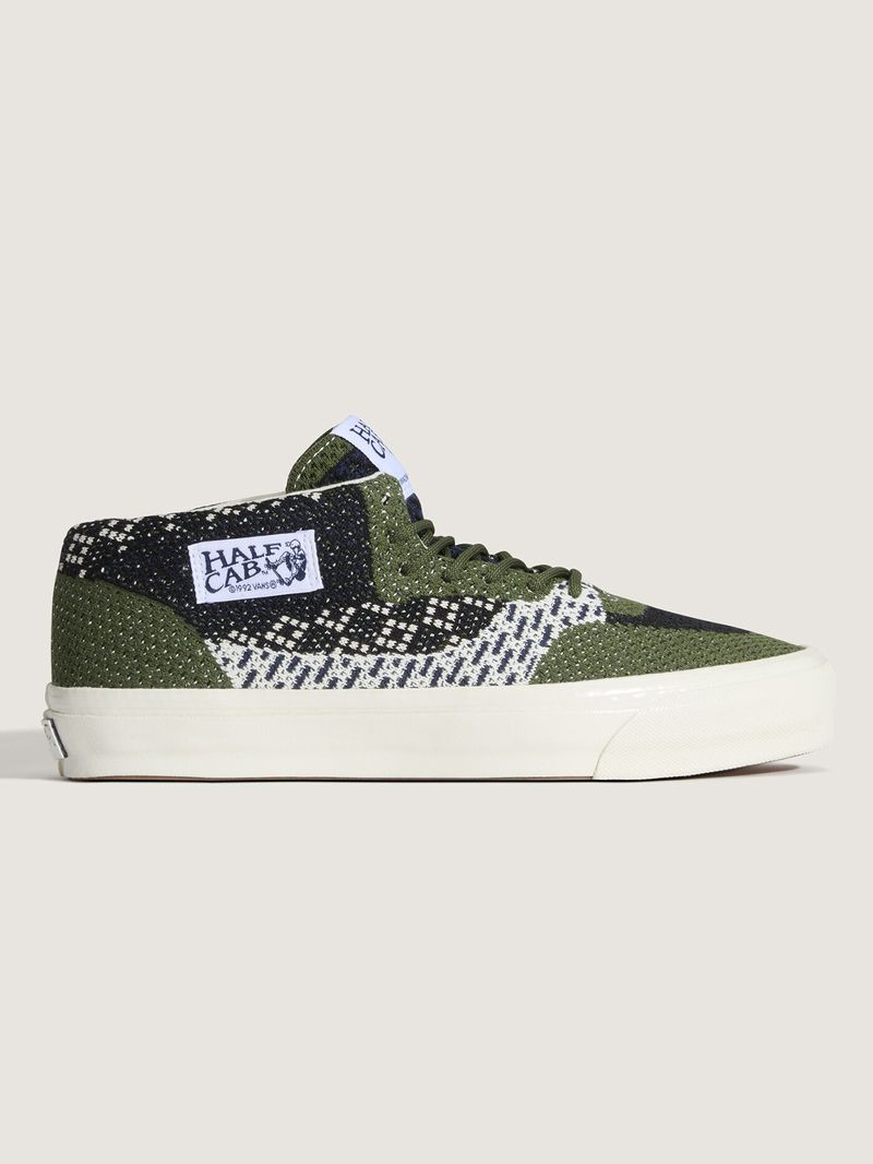 Zapatilla Hombre Skate Half Cab Premium Verde Vans
