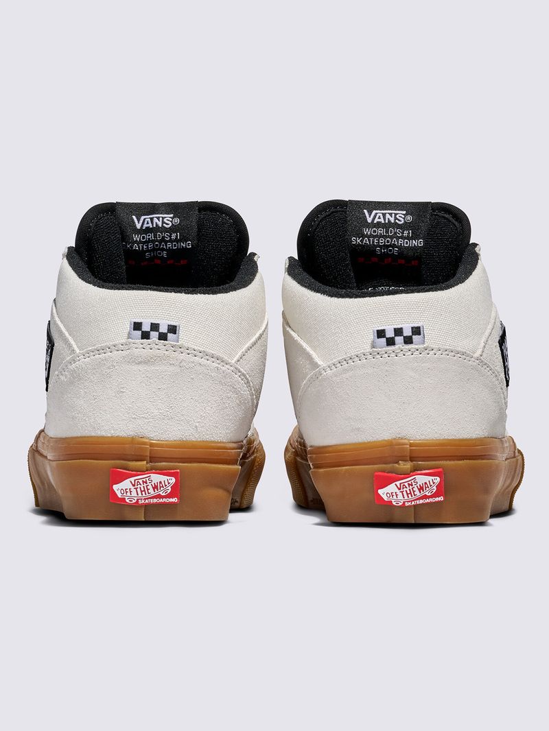 Zapatilla Adulto Skate Half Cab Blanco Vans