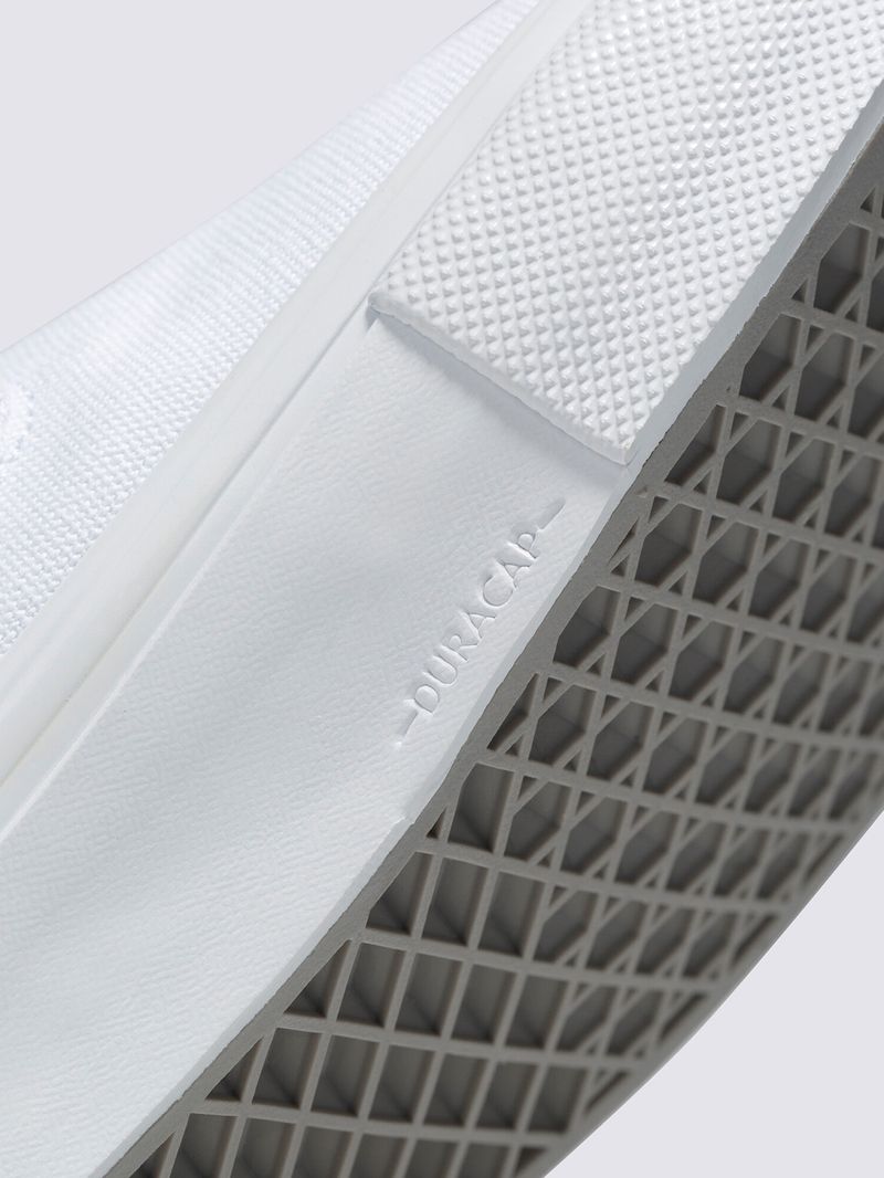 Zapatilla Adulto Skate Slip On Blanco Vans