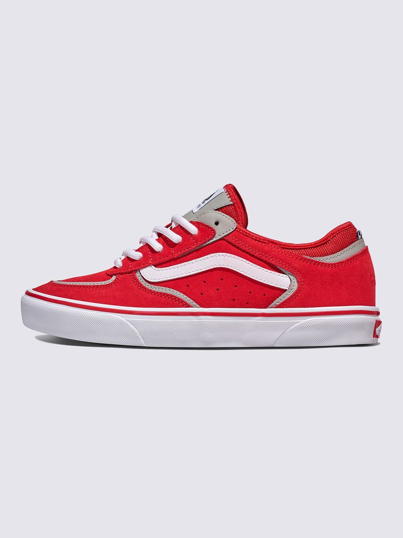 Zapatilla Adulto Skate Rowley Rojo Vans