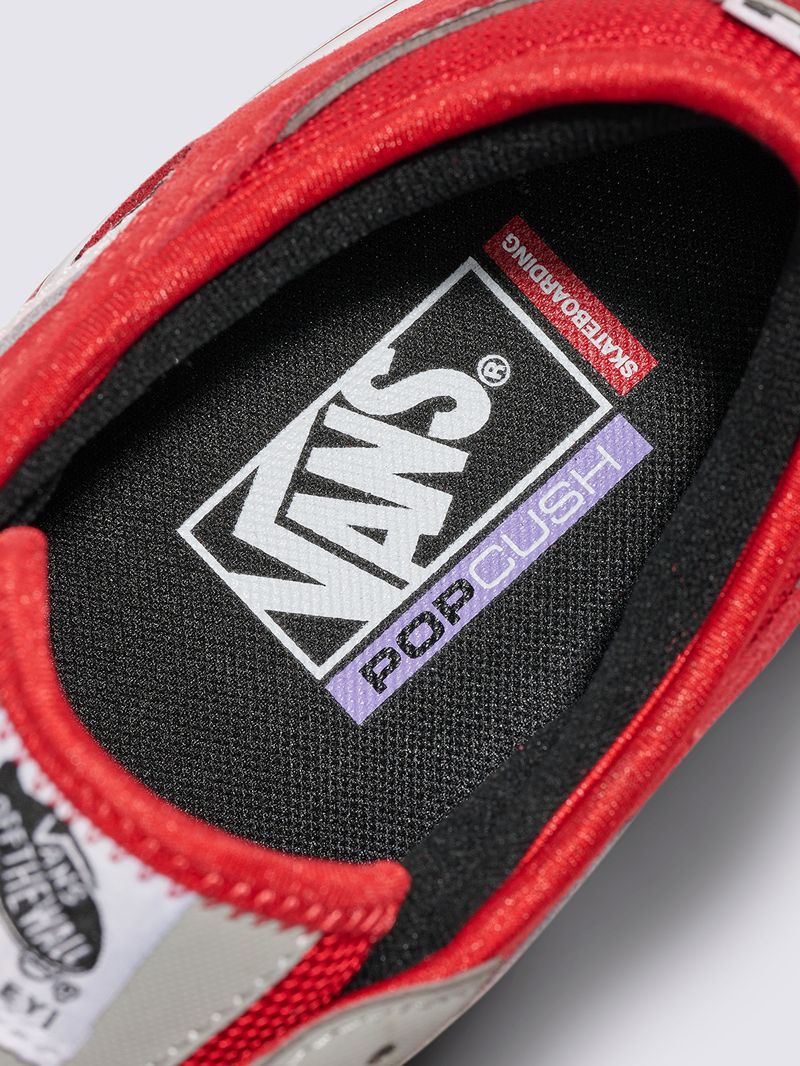 Zapatilla Adulto Skate Rowley Rojo Vans