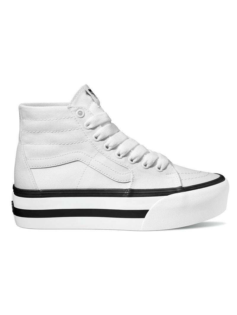 Zapatilla Urbana Mujer Sk8-Hi Tapered Stackform Blanco Vans