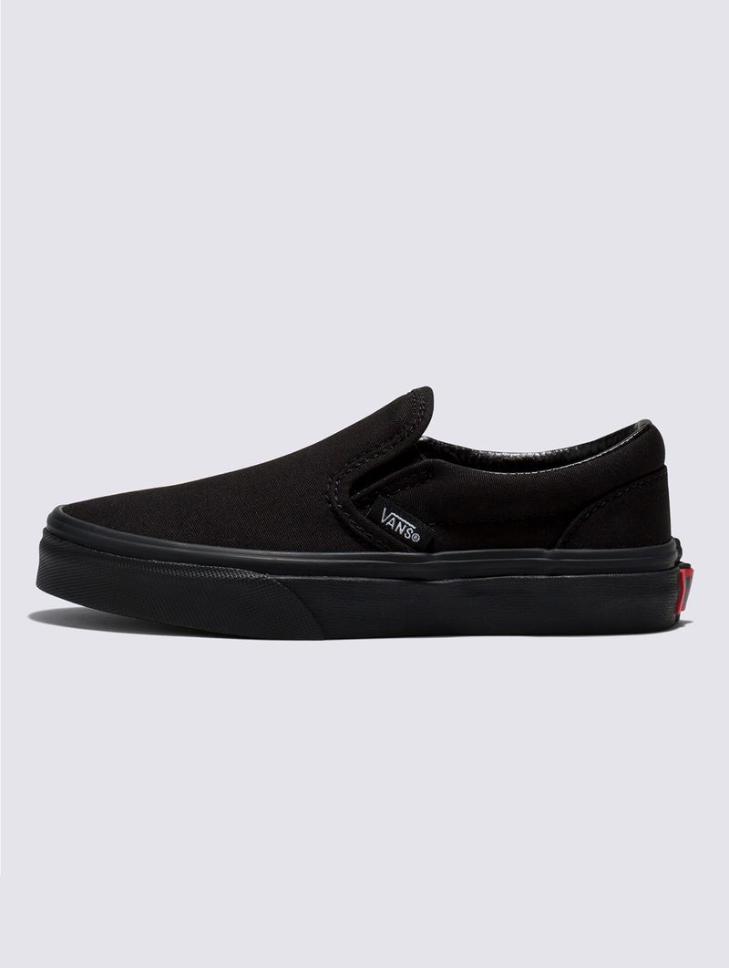 Zapatilla Niño (5- 12 años) Slip On Negro Vans