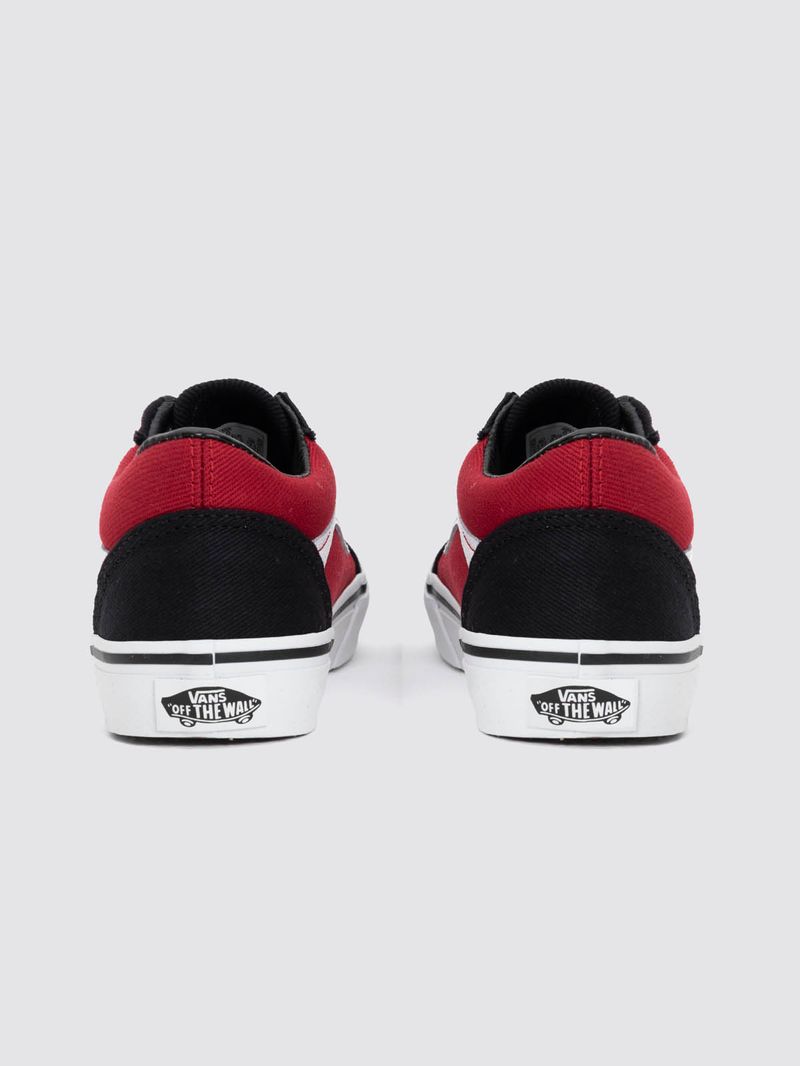 Zapatilla Niño (4 a 8 años) Old Skool Rojo Vans