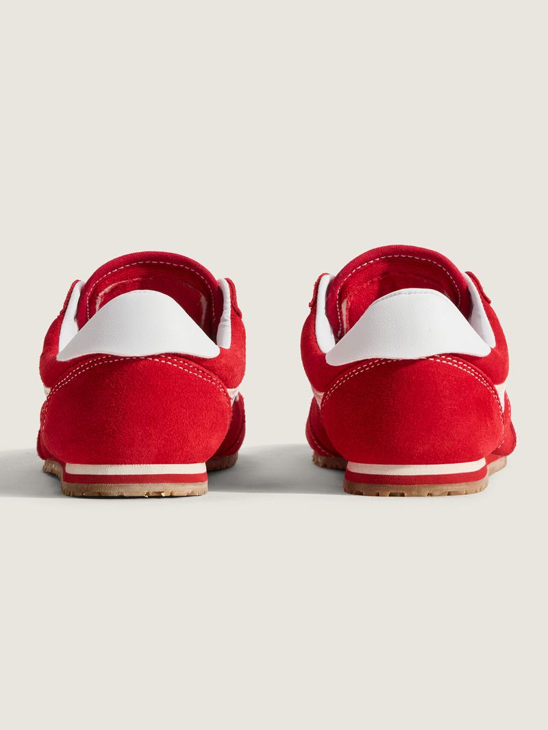 Zapatilla Mujer Super Lowpro Rojo Vans