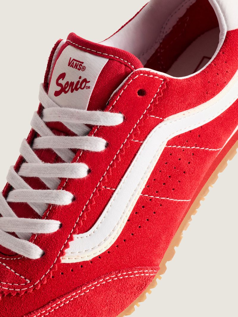 Zapatilla Mujer Super Lowpro Rojo Vans