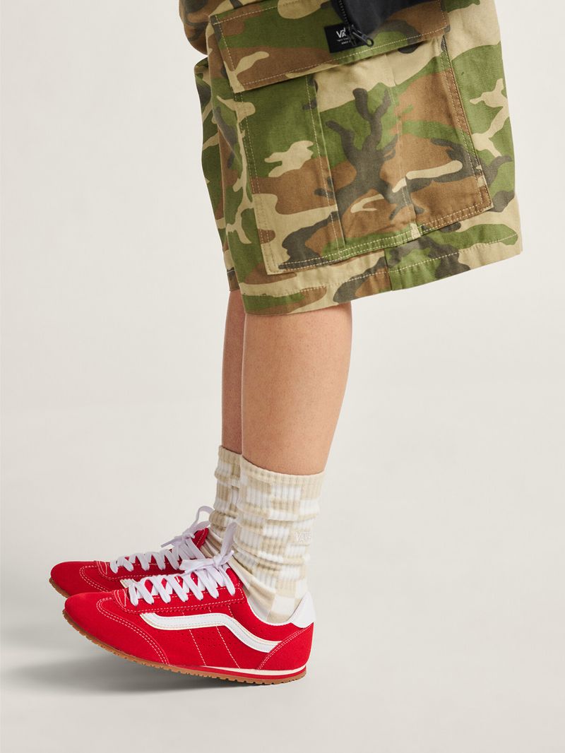 Zapatilla Mujer Super Lowpro Rojo Vans