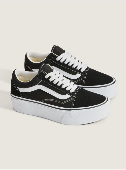 Zapatilla Mujer Old Skool Stackform Negro Vans