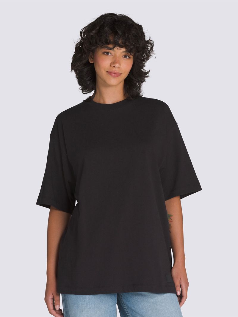 Polera M/C Hombre Premium SS Negro Vans