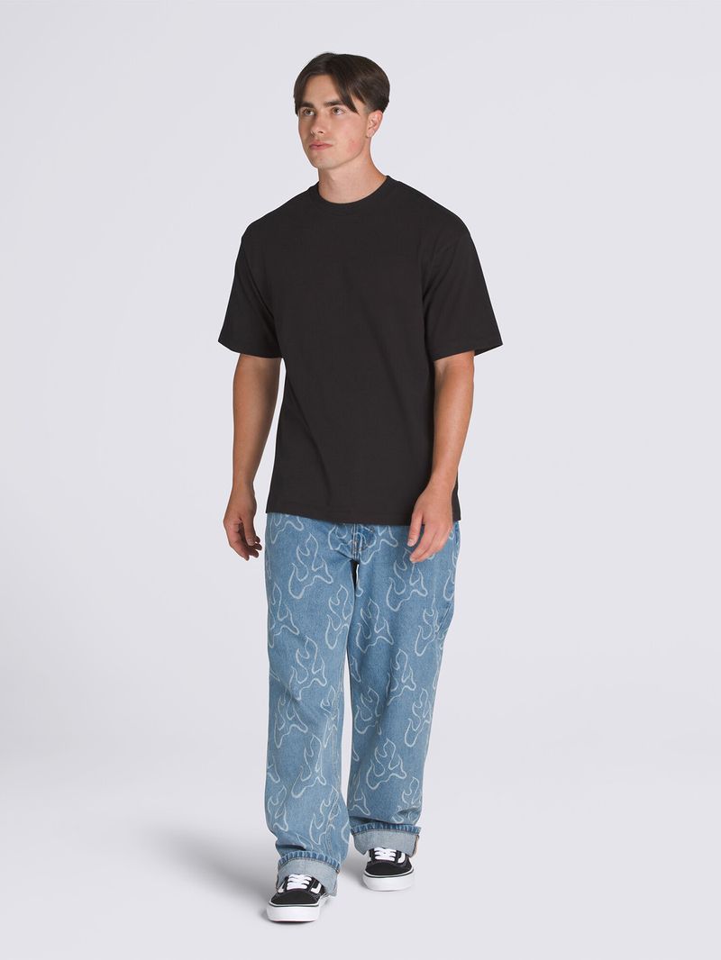 Polera M/C Hombre Premium SS Negro Vans