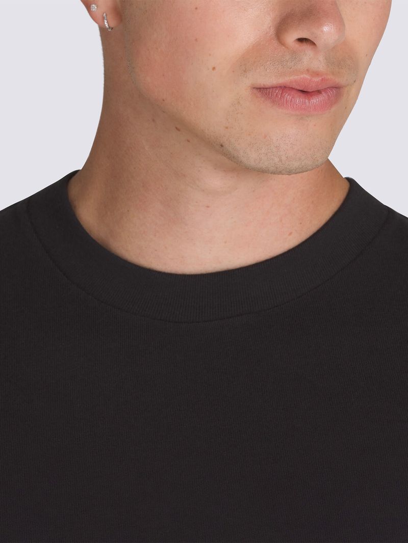 Polera M/C Hombre Premium SS Negro Vans
