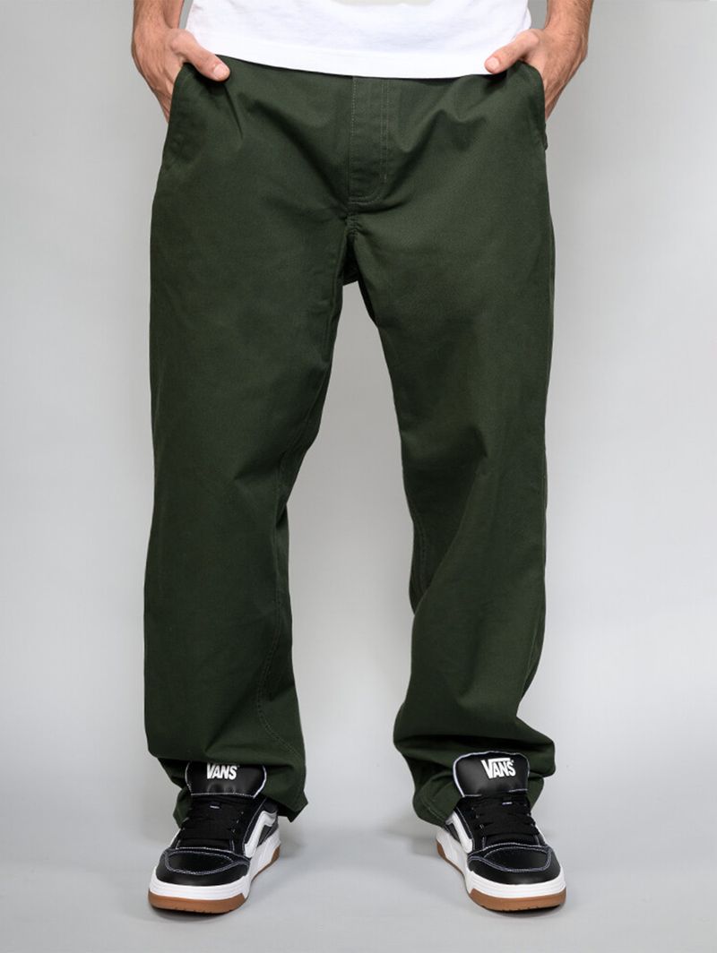 Pantalon Hombre Authentic Chino Loose Verde Vans