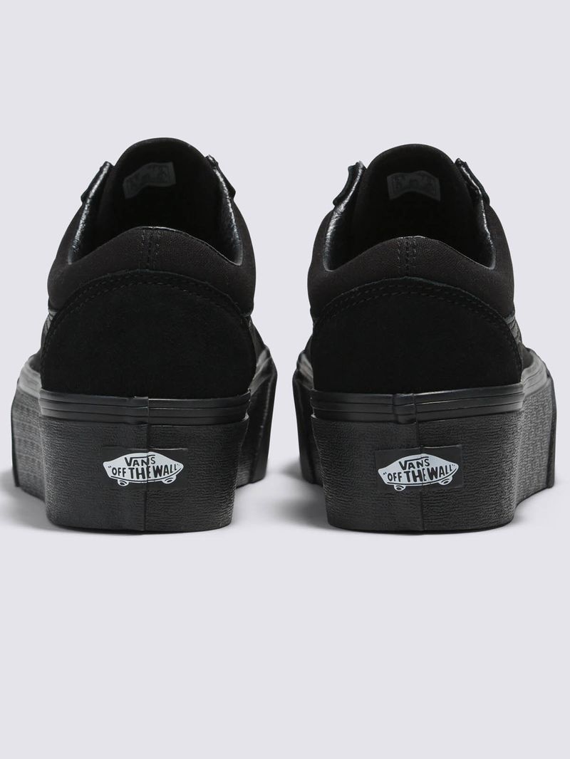 Zapatilla Mujer Old Skool Stackform Negro Vans