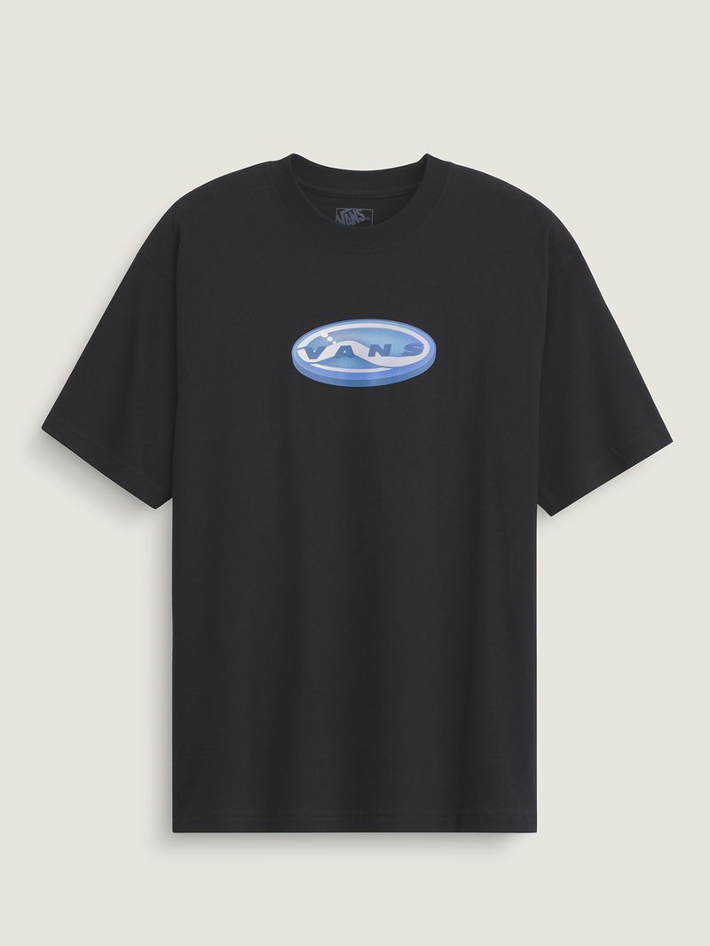 Polera M/C Hombre 3D Retroval Negro Vans