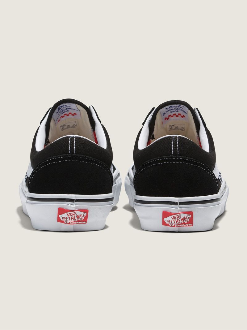 Zapatilla Adulto Skate Old Skool Negro Vans