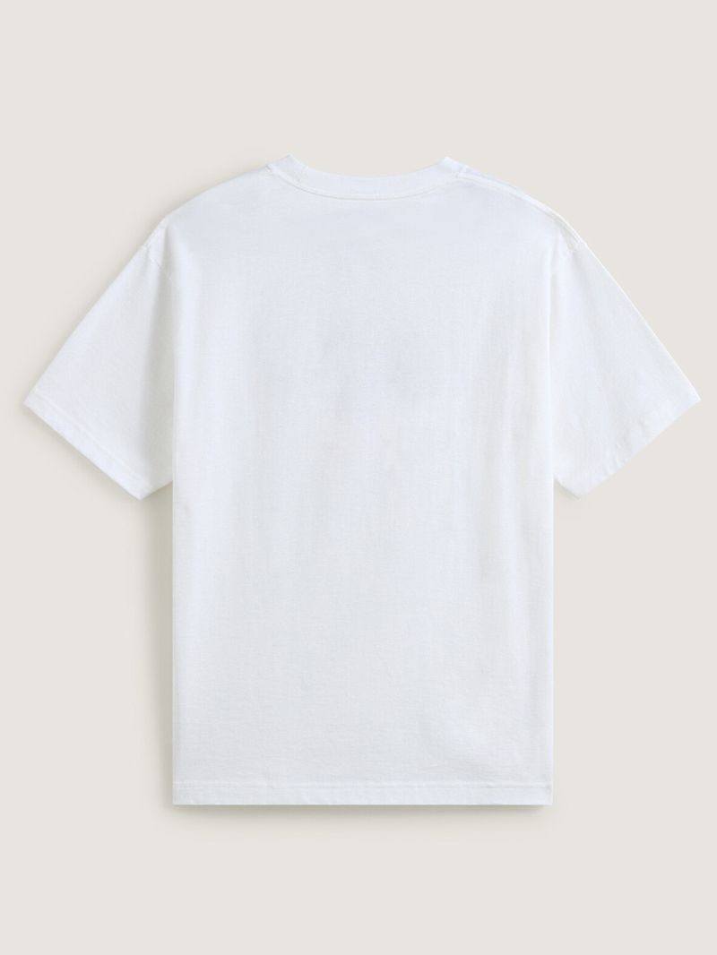 Polera M/C Hombre Goofy Ghoul Blanco Vans