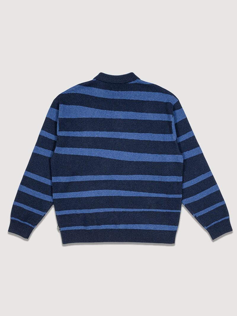 Sweater Hombre Davis Stripe Negro Vans