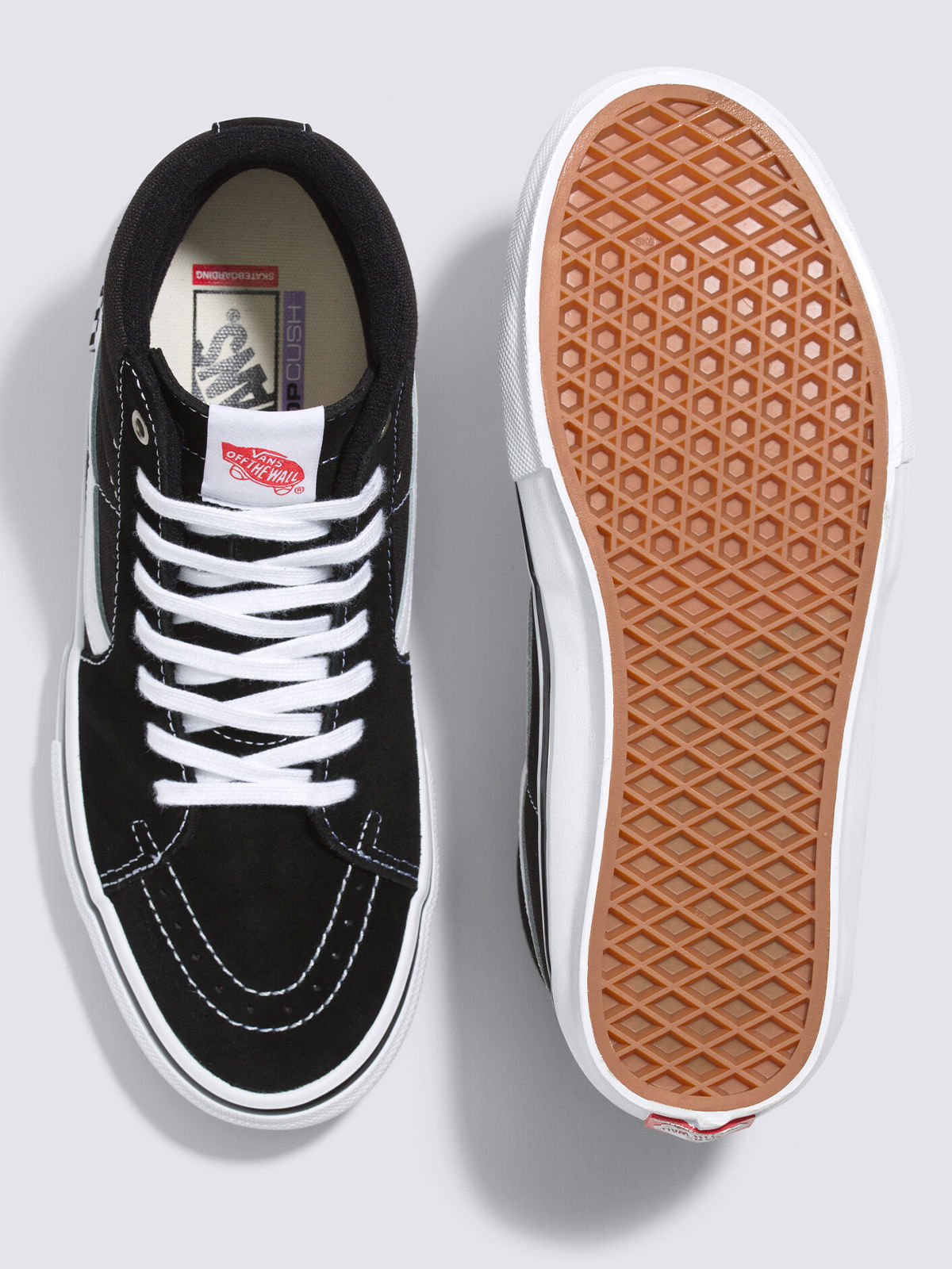 Zapatillas Mn Skate Sk8-Hi Black/White - Vans - Vans® Chile