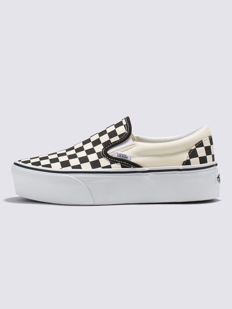 Zapatilla Mujer Slip On Checkerboard Stackform Vans