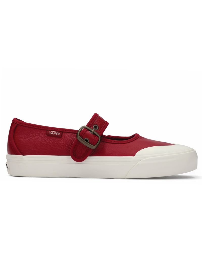 Zapatilla Mujer Mary Jane Rojo Vans