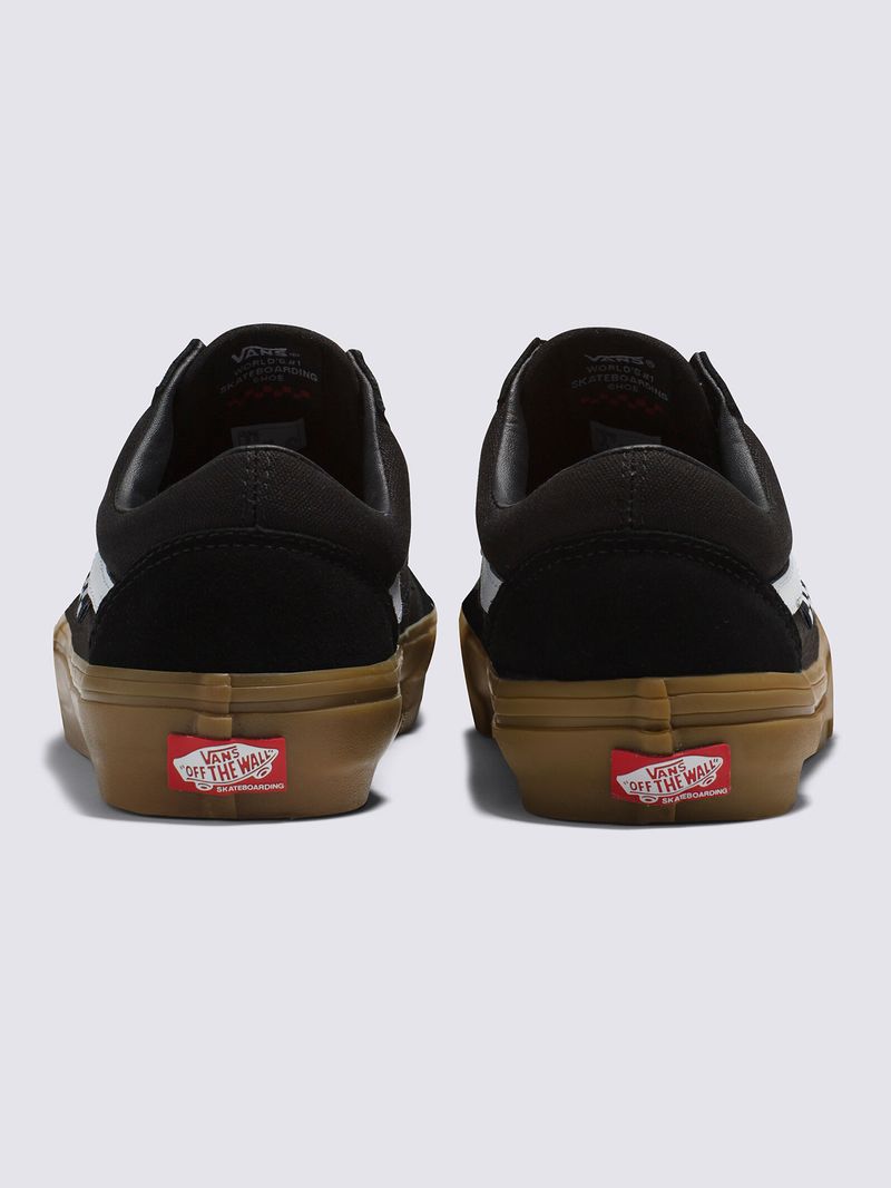 Zapatilla Adulto Skate Old Skool Negro/ Gum Vans