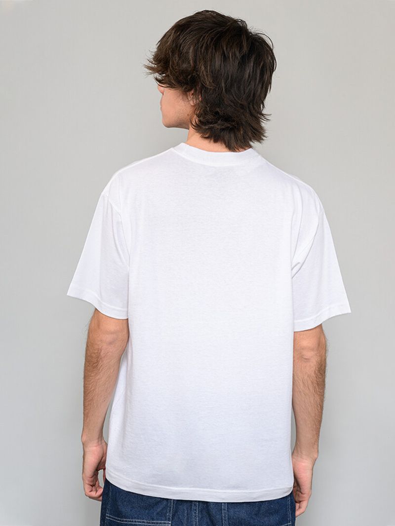 Polera M/C Hombre Litter Blanco Vans