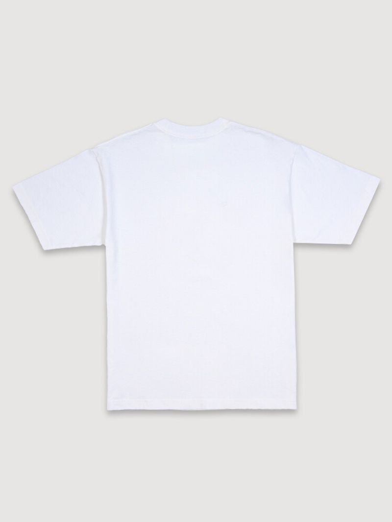 Polera M/C Hombre Litter Blanco Vans