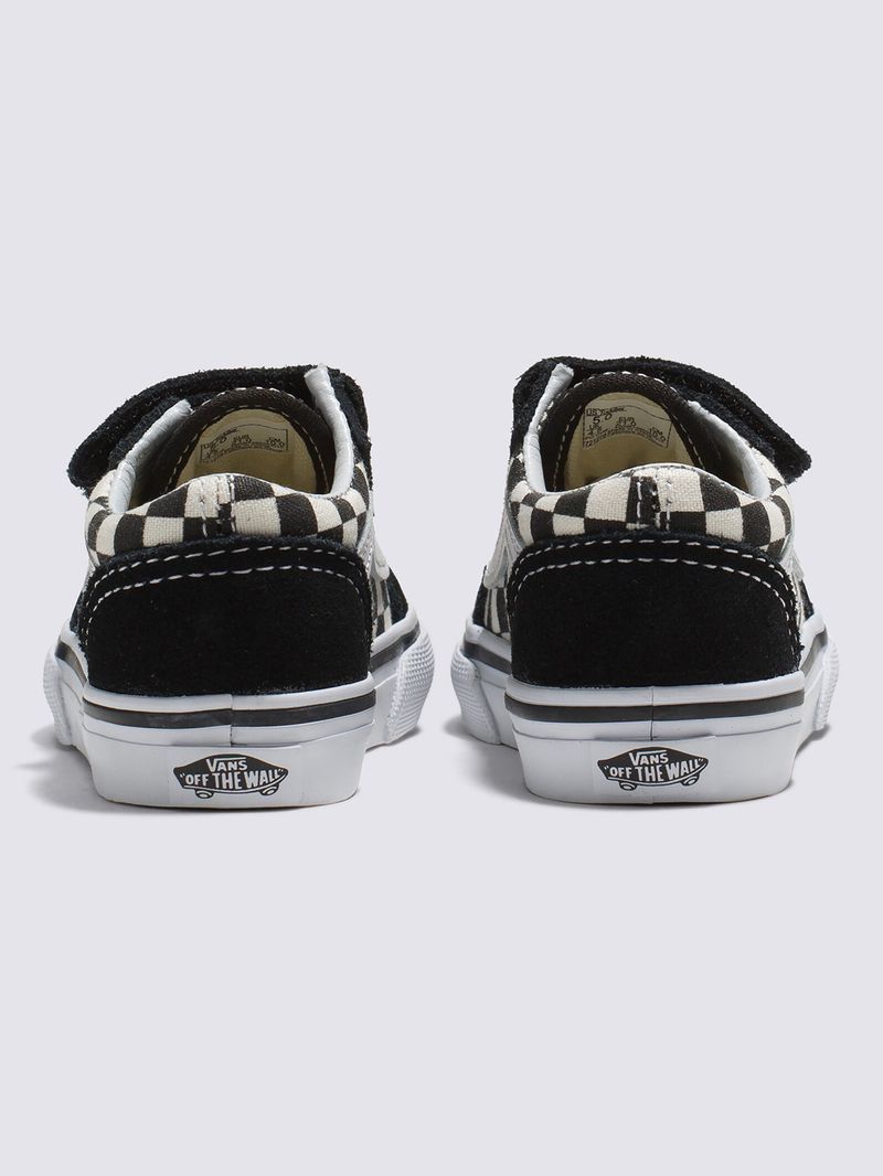 Zapatilla Niño (1 a 4 años) Old Skool V Checkerboard Vans