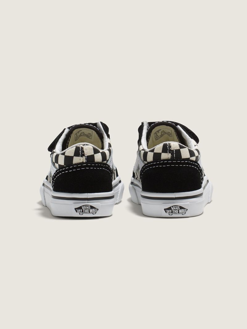 Zapatilla Niño (1 a 4 años) Old Skool V Checkerboard Vans