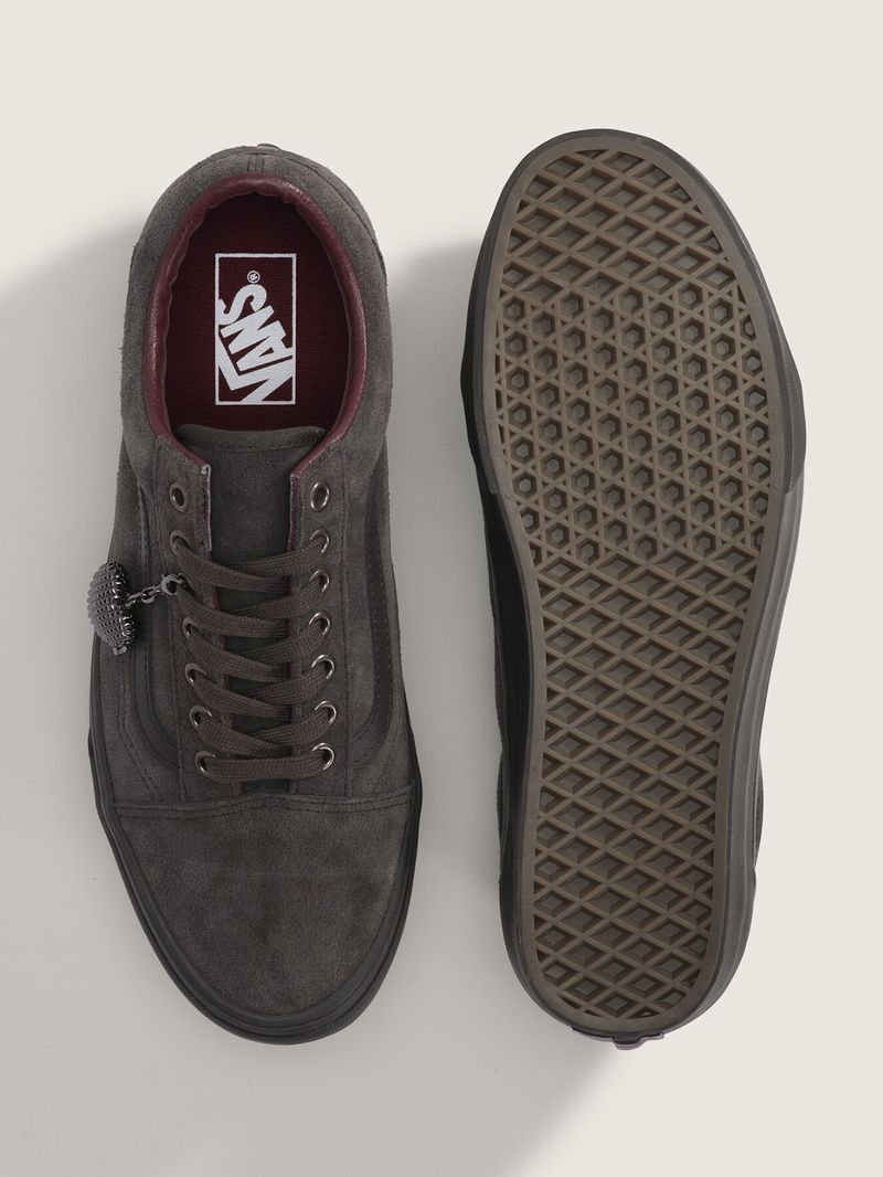 Zapatilla Mujer Old Skool Gris Vans