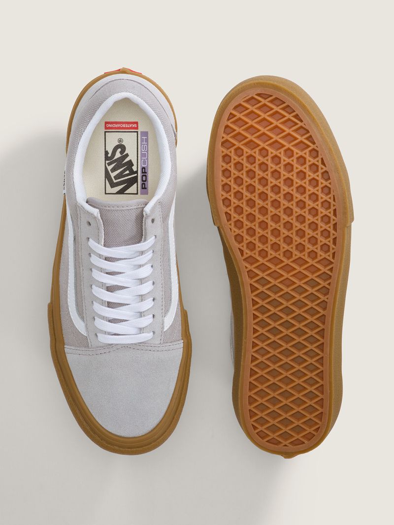 Zapatilla Adulto Skate Old Skool Gris Vans