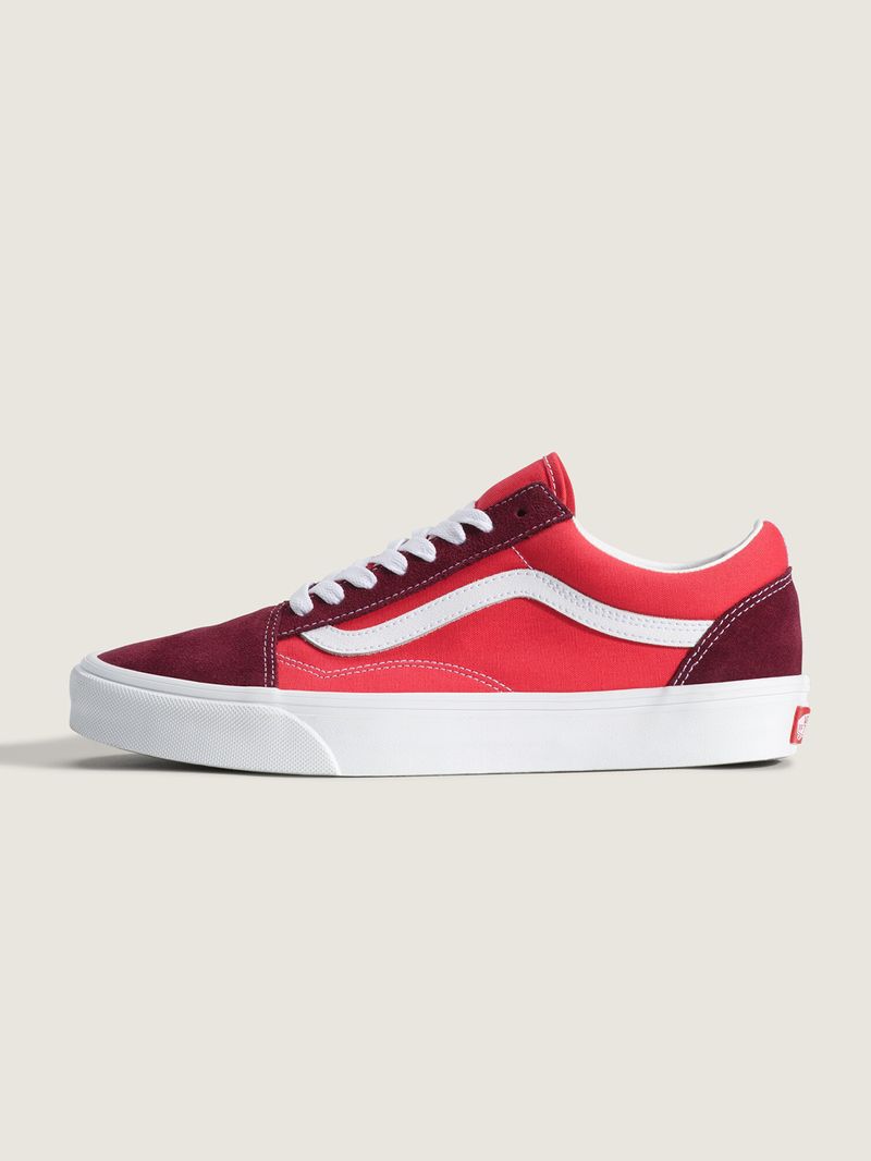 Zapatilla Mujer Old Skool Rojo Vans