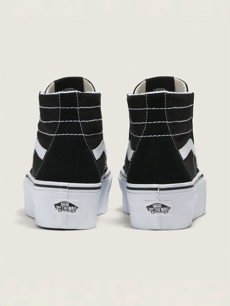 Zapatilla Mujer Sk8-Hi Plataforma Negro Vans