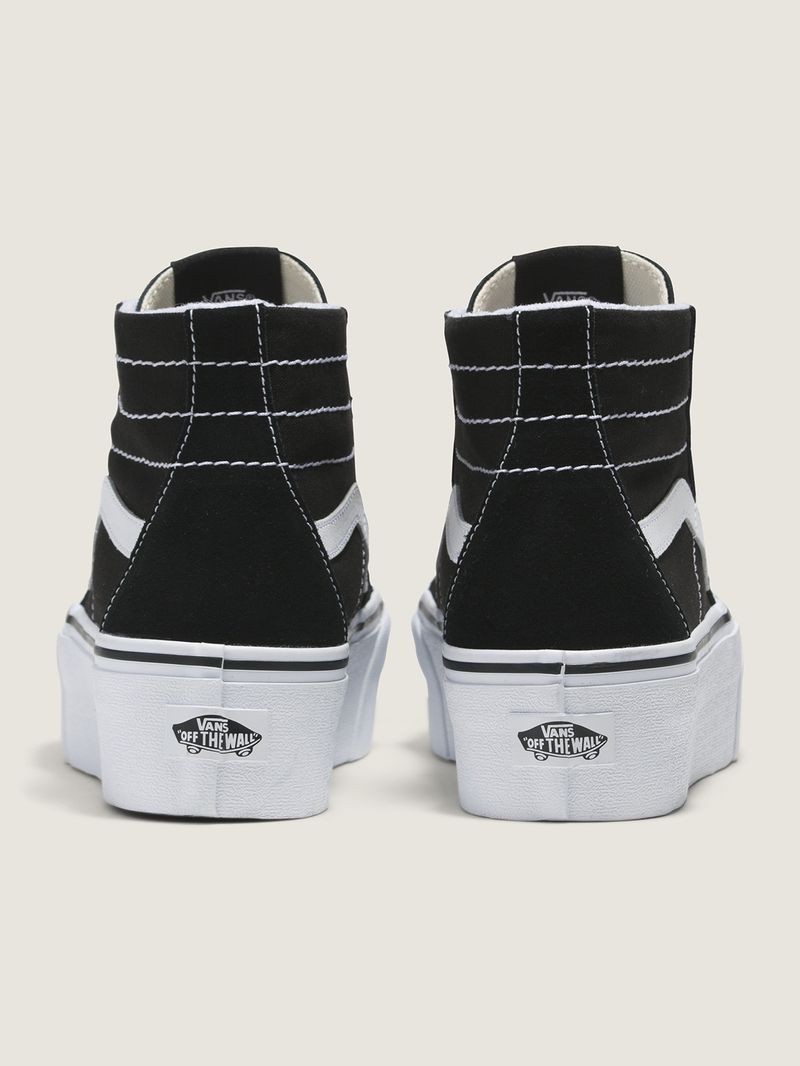 Zapatilla Mujer Sk8-Hi Plataforma Negro Vans