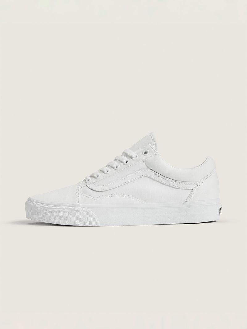 Zapatilla Adulto Old Skool Blanco Vans