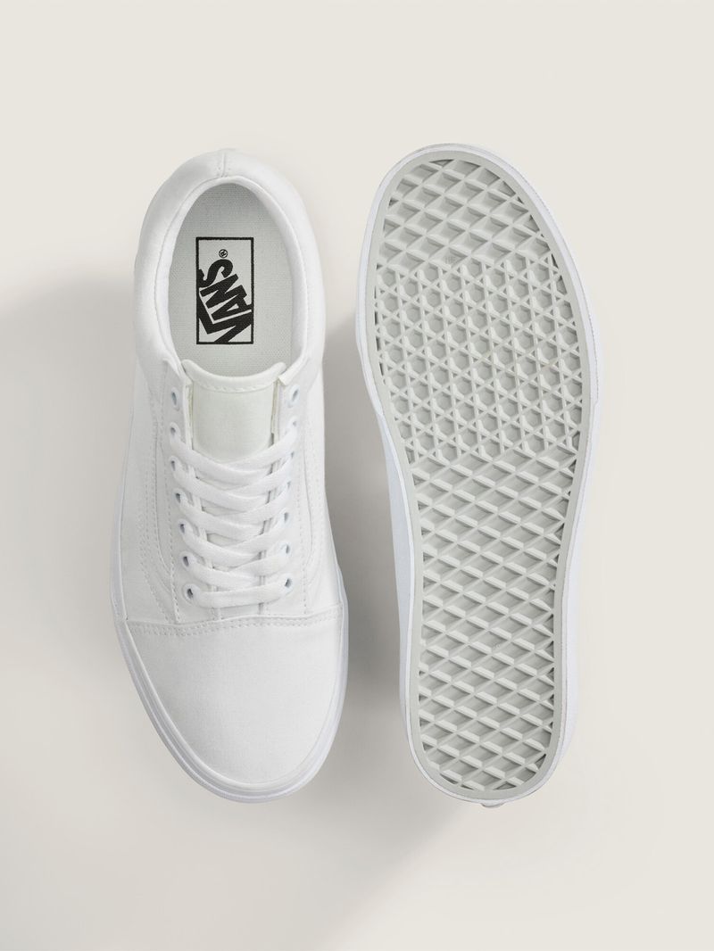 Zapatilla Adulto Old Skool Blanco Vans