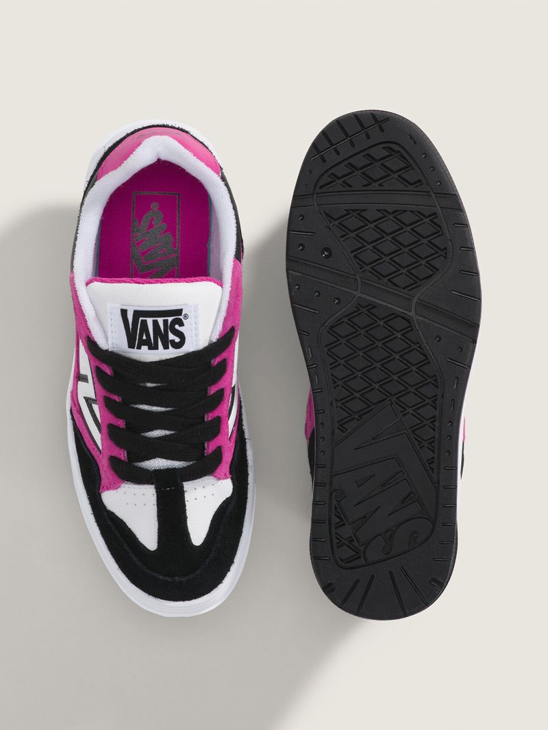 Zapatilla Mujer Upland Negro/Rosado Vans