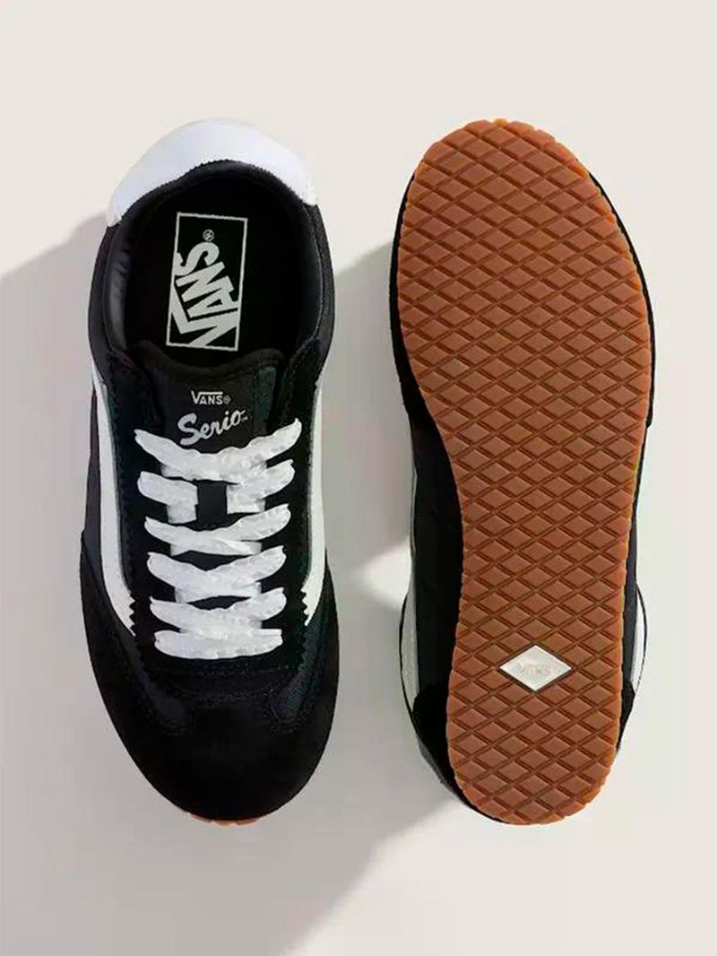 Zapatilla Mujer Super Lowpro Negro Vans