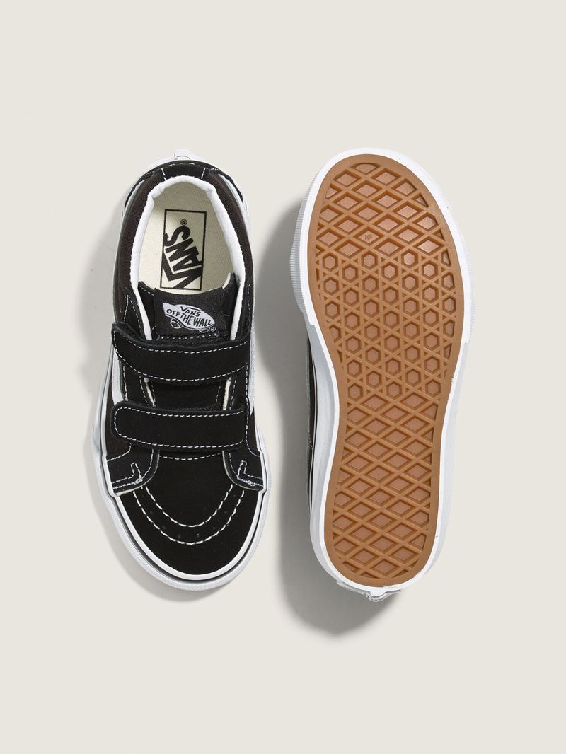Zapatilla Niño (5- 12 años) Sk8- Mid Negro Vans