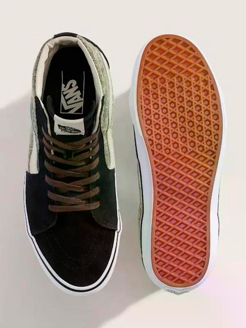 Zapatilla Adulto Sk8-Hi Gris Vans
