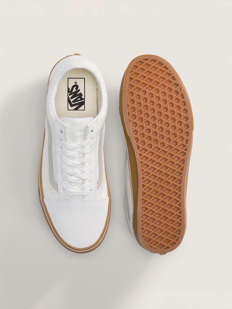 Zapatilla Adulto Old Skool Blanco Vans